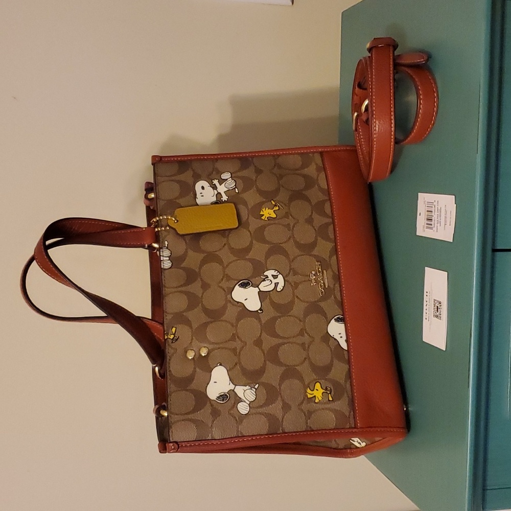 Coach x Peanuts tote